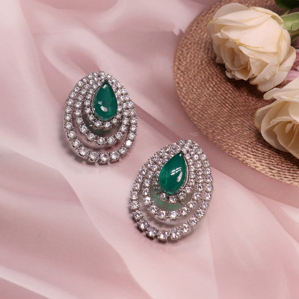 Diamond & Stone earrings